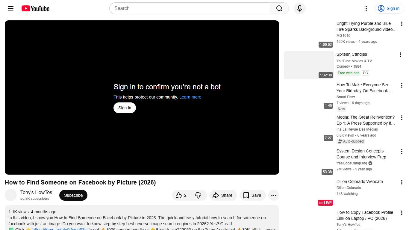 How to Find Someone on Facebook by Picture (2026) - YouTube